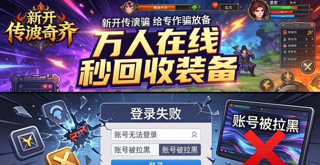 新开传奇私服别乱找 小心这些陷阱