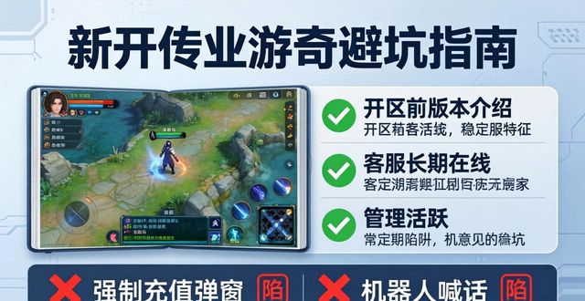 新开传奇私服哪里找 先看这3点避坑指南